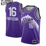 Utah Jazz Trikot Simone Fontecchio Nike 2023-24 City Edition Lila Swingman - Kinder Utah Jazz Trikot Simone Fontecchio Nike 2023-24 City Edition Lila Swingman - Kinder
